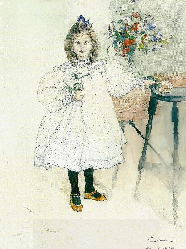 Carl Larsson gladys China oil painting art